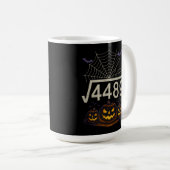 Spooky Math Halloween √4489 Design コーヒーマグカップ (正面右)