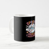 Spooky Medical Assistant Cute Halloween Essential コーヒーマグカップ (正面左)