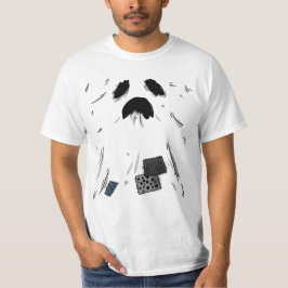 Spooky Minimalist Ghost Halloween Tシャツ