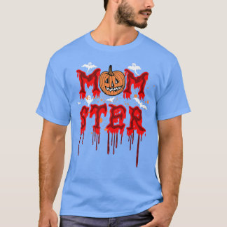 Spooky Momster T Matching Momster Halloween Women Tシャツ