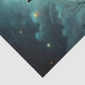 Spooky Moonlit Black Cat Halloween Decoupage 薄葉紙 (詳細)