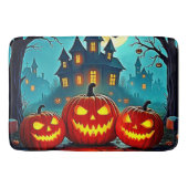  Spooky Night Haunted House Thrills バスマット (正面)