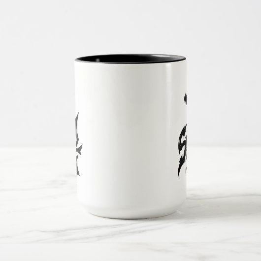 Spooky night Pumpkin face   マグカップ (中央)