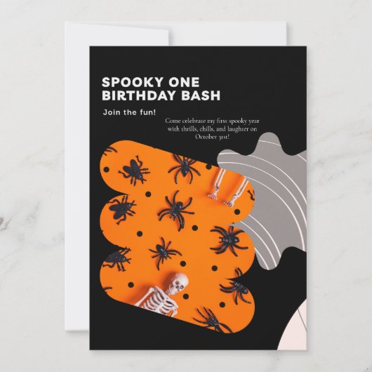 SPOOKY ONE オーダーメイド  招待状 (正面)