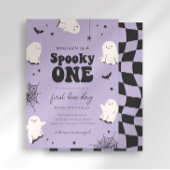  spooky one ファーストバースデー招待状 ファーストブー デイ 招待状