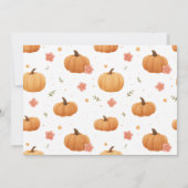 Spooky One Birthday Photo Thank You 招待状 (裏面)