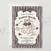 Spooky One — Cute Halloween 1st Birthday Invite 招待状 (正面)
