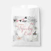Spooky One Girl Halloween 1st Birthday フェイバーバッグ (正面)