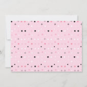 Spooky One Pink Ghost Halloween Invite with Photo 招待状 (裏面)