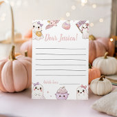 Spooky One Time Capsule Card 招待状