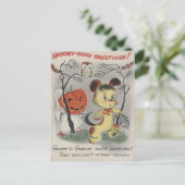 Spooky-ooky Historical Halloween Card ポストカード (スタンド正面)