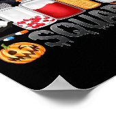 Spooky Pharmacy Squad Ghost Pills Pharmacist Tech  ポスター (角)