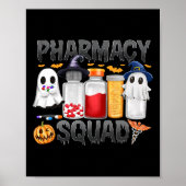 Spooky Pharmacy Squad Ghost Pills Pharmacist Tech  ポスター (正面)