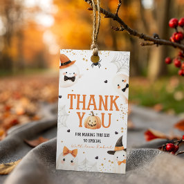 Spooky Pumpkin Birthday Thank You Tag ギフトタグ