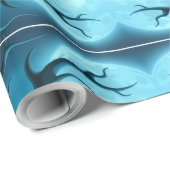 Spooky Pumpkin & Ghost Wrapping Paper for Parties ラッピングペーパー (ロールコーナー)