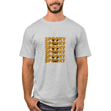 Spooky Pumpkin Halloween T-Shirt | 可愛い秋のタイポグラフィ