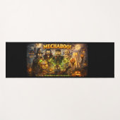 Spooky robot Halloween yoga mat de ヨガマット (正面(横))