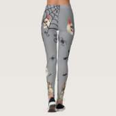 Spooky, Scarey Halloween Leggings レギンス (裏面)