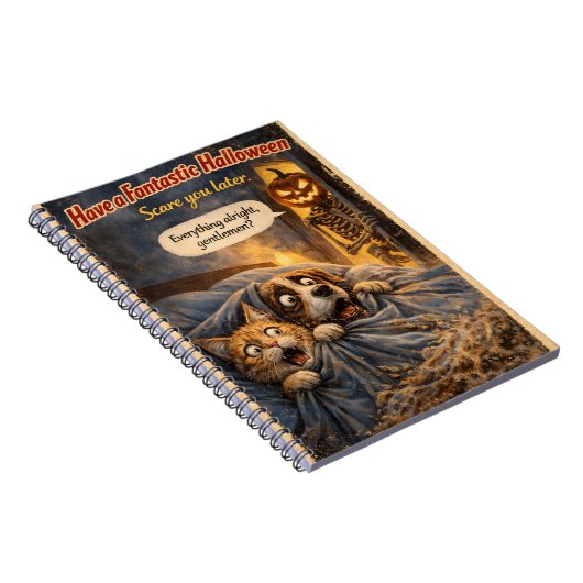 Spooky scribbles everything all right gentlemen Ha ノートブック (右側)