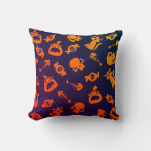 Spooky Seamless Pattern C (Style: 1) クッション (正面)