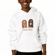 Spooky Season アーチ型の窓 Hoodie|ハロウィン