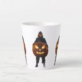 Spooky Season Coffee Mug – Halloween Edition カフェラテマグ (正面)