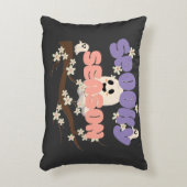 Spooky Season ghost Halloween accent Throw Pillow アクセントクッション (正面(垂直))