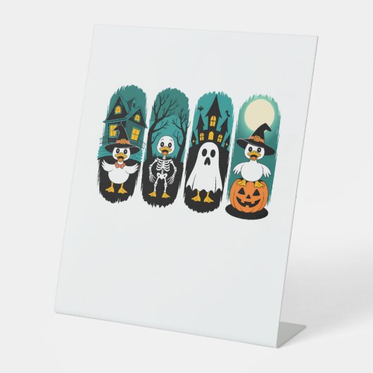 Spooky Season Halloween 台座サイン (正面)