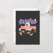 Spooky Season Halloween Greeting Card カード (正面/裏面インサイチュ)