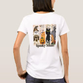 Spooky Season Halloween T‑Shirt Tシャツ (裏面)