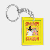 Spooky Season Halloween Vibes-45634 キーホルダー (正面左)