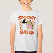 Spooky Season Halloween Vibes-45634 トライブレンドＴシャツ (正面)