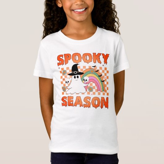 Spooky Season Halloween Vibes-45634 Tシャツ (正面)