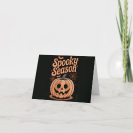 spooky season pumpkin - ハロウィンパーティー 招待状