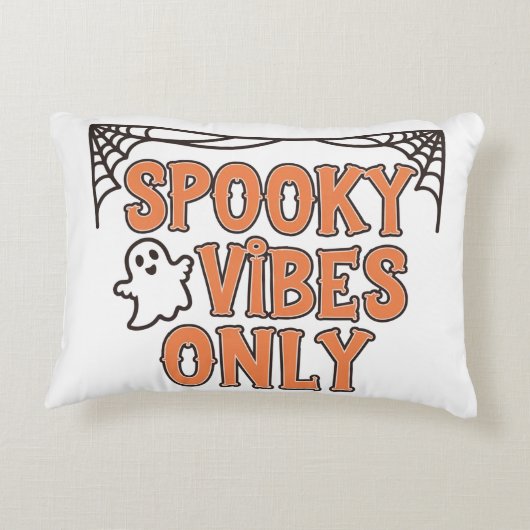 Spooky Season Quotes アクセントクッション (裏面)