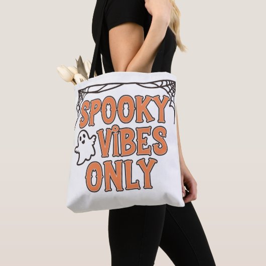 Spooky Season Quotes トートバッグ (クローズアップ)