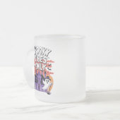 Spooky Season Quotes フロストグラスマグカップ (正面左)