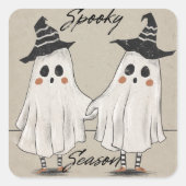 Spooky Season Squad スクエアシール (正面)