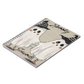 Spooky Season Squad Spiral Photo Notebook ノートブック (左側)