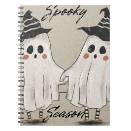 Spooky Season Squad Spiral Photo Notebook ノートブック