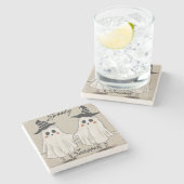 Spooky Season Squad Stone Coaster ストーンコースター (横)