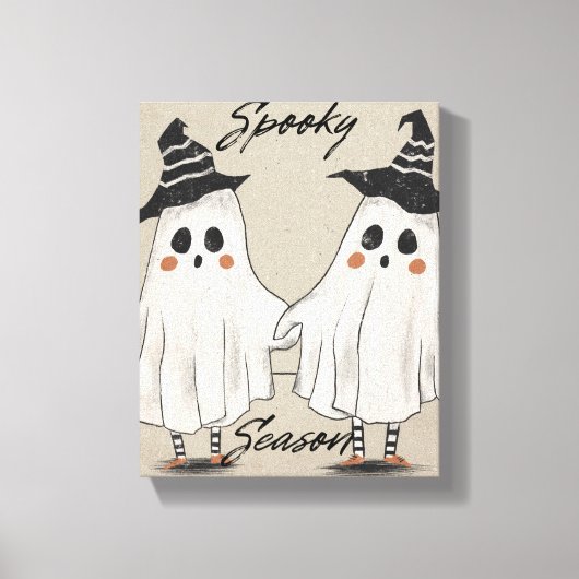 Spooky Season Squad Stretched Canvas Print キャンバスプリント (正面)