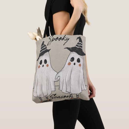 Spooky Season Squad Tote トートバッグ (クローズアップ)