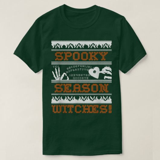 Spooky Season Witches  Tシャツ (デザイン正面)