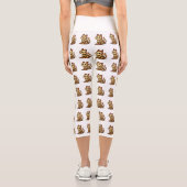 Spooky Skeleton Cat  カプリレギンス (裏面)