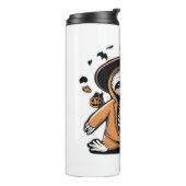 Spooky skeleton sloth trick or treating Classic T- タンブラー (回転左)