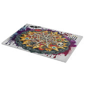 Spooky Snack Art for Halloween Feasts カッティングボード (角)