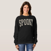 SPOOKY Spiders Halloween スウェットシャツ (正面フル)