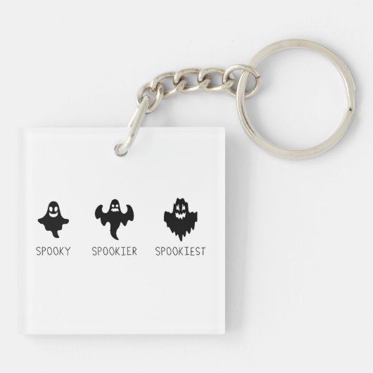 Spooky Spookier Spookiest キーホルダー (裏面)