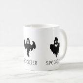 Spooky Spookier Spookiest コーヒーマグカップ (正面右)
